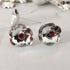 Pure Silver Flowers 108 with Kundan 60g